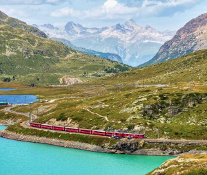 Wycieczka do Szwajcarii z Pociągiem Bernina Express BB